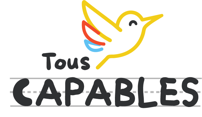 Logo tous capables organisme de formation aux troubles du Neurodéveloppement (DYS, TDA/H, TSA...) et association de psychopédagogie